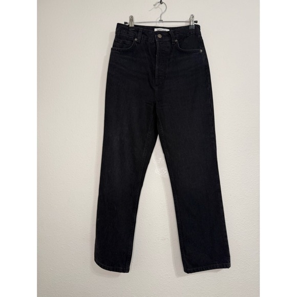 Reformation Denim - Reformation Cynthia Cropped Straight-Leg Jeans